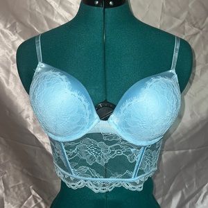 Victoria’s Secret light blue VERY SEXY
Bombshell Add-2-Cups Push-Up Corset